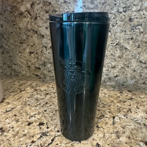 Starbucks Hunter Green Stainless Steel Green Hot Tumbler - Picture 1 of 3